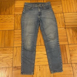 Mott & Bow Mom Jeans, Size 28